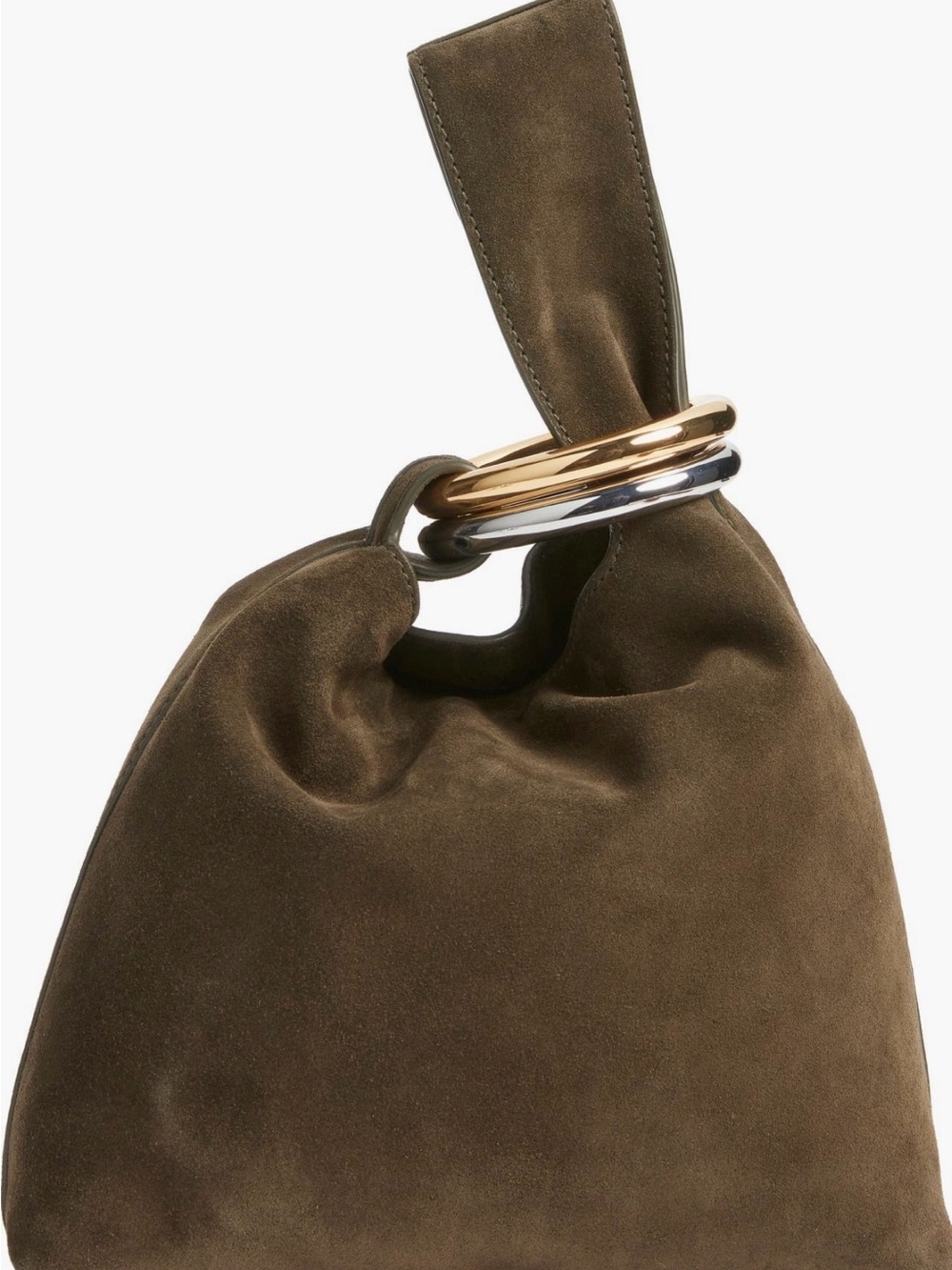 Veronica Beard
Swing Suede Top
Handle Bag - Cypress